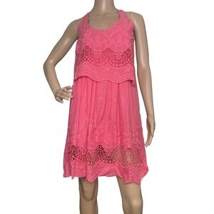 Tobi layered lace dress, size small